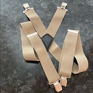 Tan Suspenders
